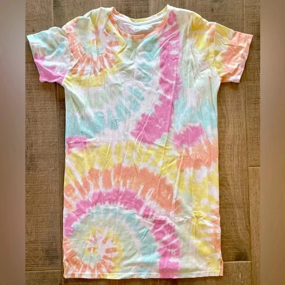 SO Dresses & Skirts - Tye Dye T-Shirt Dress